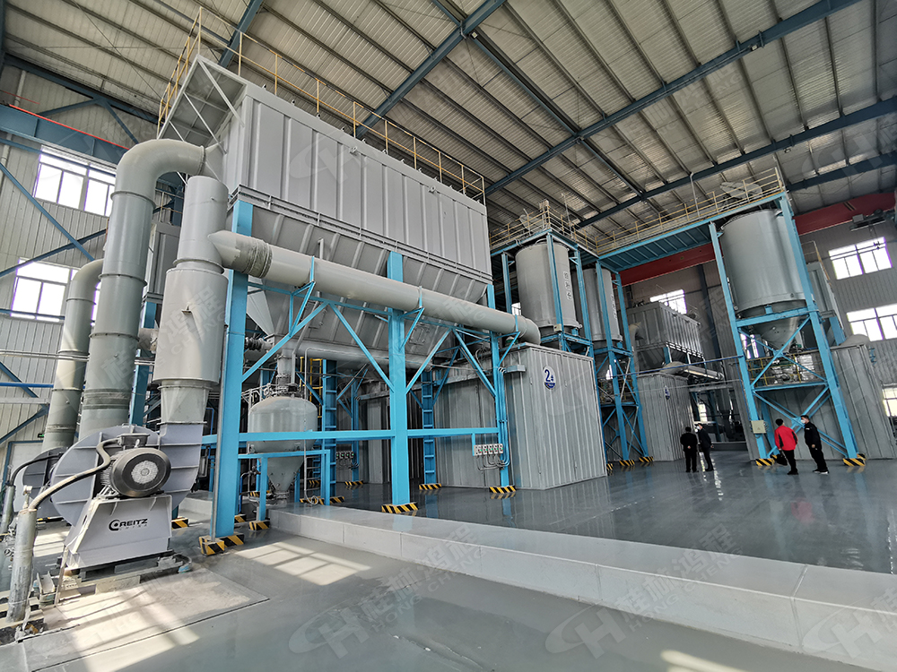 桂林鴻程5臺(tái)HCH超細(xì)環(huán)輥磨粉機(jī)助力兗礦集團(tuán)（世界500強(qiáng)）生產(chǎn)清潔型煤！